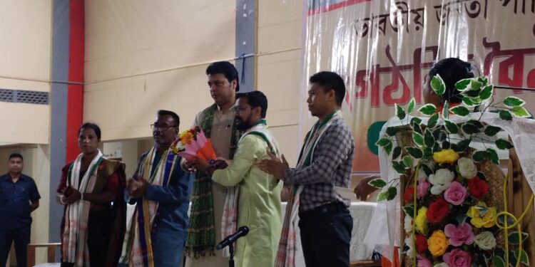 বিপ্লব দেবের সমর্থনে চড়িলামে অনুষ্ঠিত সাংগঠনিক সভা