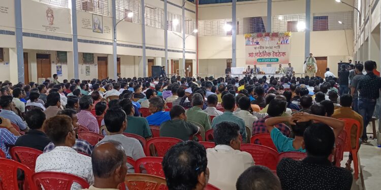 বিপ্লব দেবের সমর্থনে চড়িলামে অনুষ্ঠিত সাংগঠনিক সভা