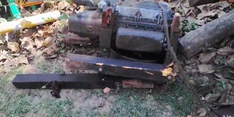 অবৈধ স-মিল উদ্ধার করল চড়িলাম ফরেস্ট রেঞ্জ অফিসের কর্মীরা