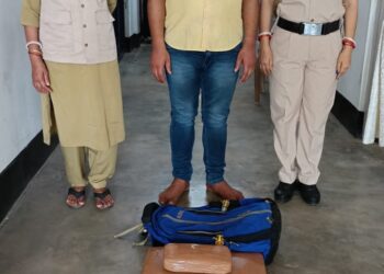 ৬ কেজি শুঁকনো গাঁজা সহ আটক এক