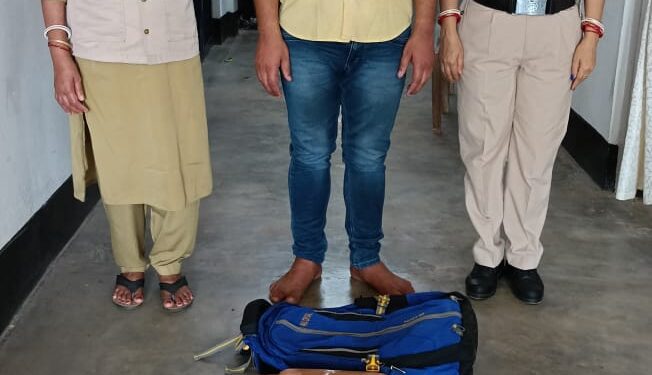 ৬ কেজি শুঁকনো গাঁজা সহ আটক এক