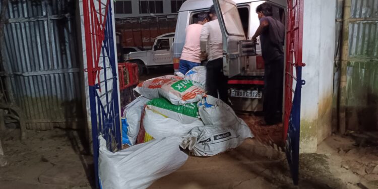 একশ কেঁজি গাঁজা সহ পুলিশের হাতে আটক এক