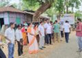তীব্র গরমে পথ-যাত্রীদের স্বস্তি দিতে জলছত্রের আয়োজন