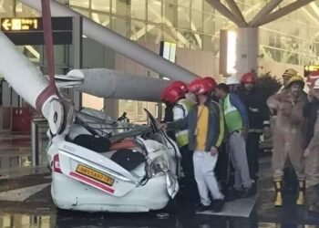 দিল্লী আইজিআই এয়ারপোর্টের টার্মিনাল ভেঙ্গে মৃত এক