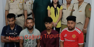 ২ জন বাংলাদেশী আটক জিআরপি থানার পুলিশের হাতে