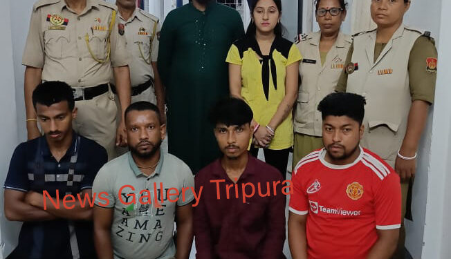 ২ জন বাংলাদেশী আটক জিআরপি থানার পুলিশের হাতে