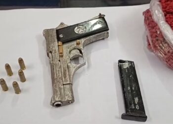 দেশি পিস্তল,পাঁচ রাউন্ড তাজা বুলেট,৪০ হাজার ইয়াবা টেবলেট সহ পুলিশের হাতে আটক এক