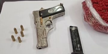 দেশি পিস্তল,পাঁচ রাউন্ড তাজা বুলেট,৪০ হাজার ইয়াবা টেবলেট সহ পুলিশের হাতে আটক এক