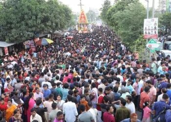 রাজ্যে বেশ উৎসাহ উদ্দীপনার সাথে পালিত হয়েছে রথযাত্রা