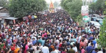 রাজ্যে বেশ উৎসাহ উদ্দীপনার সাথে পালিত হয়েছে রথযাত্রা