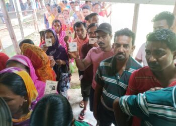 নির্বাচন অনুষ্ঠিত হয়েছে শান্তিপূর্ণভাবেই