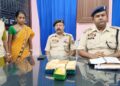 লক্ষাধিক টাকার ব্রাউন সুগার সহ পুলিশের হাতে আটক এক মহিলা