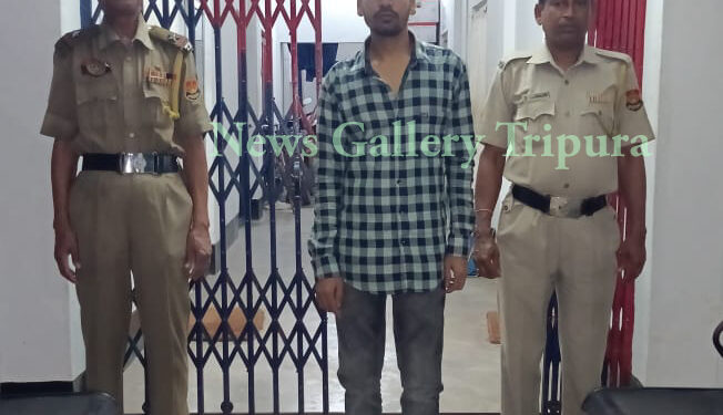 ১৩ কেঁজি শুঁকনো গাঁজা সহ পুলিশের হাতে আটক এক