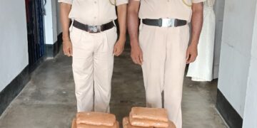 আগরতলা রেলস্টেশন থেকে ৩৩ কেজি শুঁকনো গাঁজা উদ্ধার