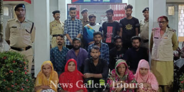 ১১ জন বাংলাদেশী সহ তিন ভারতীয় মানব পাচারকারী আটক!