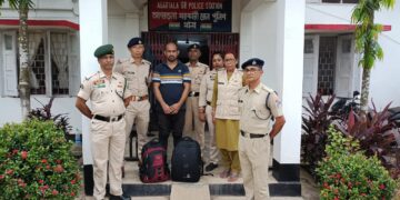 ১৫ কেজি শুঁকনো গাঁজা সহ পুলিশের হাতে আটক এক