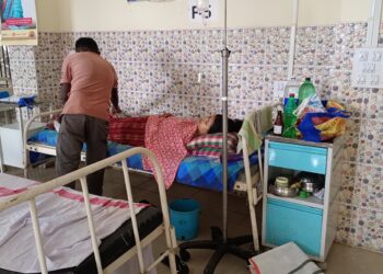 চিকিৎসা পরিষেবার বেহাল চিত্র আবারও ফুটে উঠল মধুপুরে