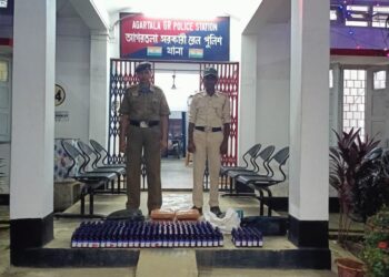 বিপুল পরিমাণ নেশা সামগ্রী উদ্ধার আগরতলা রেল স্টেশনে!
