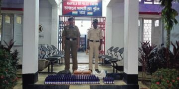 বিপুল পরিমাণ নেশা সামগ্রী উদ্ধার আগরতলা রেল স্টেশনে!