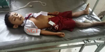 স্কুল থেকে বাড়ি ফেরার পথে মারুতি গাড়ির ধাক্কায় প্রাণ হারায় এক শিশু