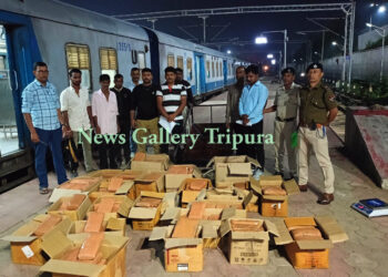 বিপুল পরিমাণ শুঁকনো গাঁজা সহ আগরতলা রেল স্টেশন পুলিশের হাতে আটক দুই!