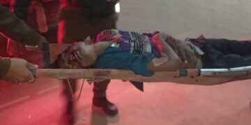 ভয়াবহ যান দুর্ঘটনায় রক্তাক্ত এক যুবক!