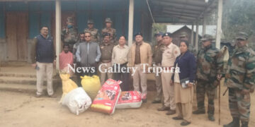 ২৭ কেজি শুঁকনো গাঁজা উদ্ধার!