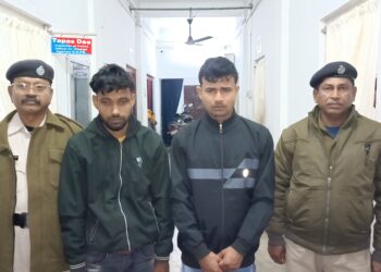 পুলিশের হাতে আটক কৈয়াঢেপা এলাকার দুই মানব পাচারকারী!