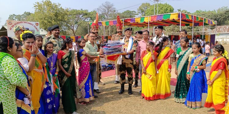 ৪৯ নং বিএসএফের উদ্যেগে অনুষ্ঠিত সিভিক অ্যাকশন প্রোগ্রাম