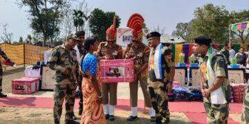 ৪৯ নং বিএসএফের উদ্যেগে অনুষ্ঠিত সিভিক অ্যাকশন প্রোগ্রাম