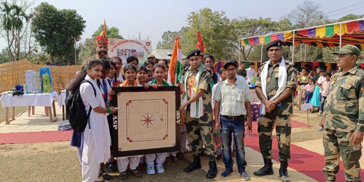 ৪৯ নং বিএসএফের উদ্যেগে অনুষ্ঠিত সিভিক অ্যাকশন প্রোগ্রাম