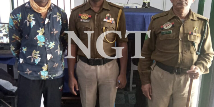 আগ্নেয়াস্ত্র সহ পুলিশের হাতে আটক এক!