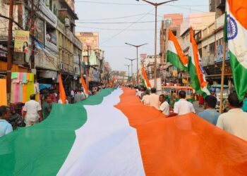 ভারতীয় সেনা বাহিনীকে শুভেচ্ছা জানিয়ে  ত্রিপুরা প্রদেশ কংগ্রেসের জয় হিন্দ যাত্রা