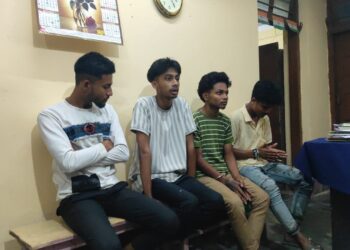 ছিনতাই কান্ডে বিশালগড় থানার পুলিশের হাতে আটক ৩!