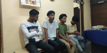 ছিনতাই কান্ডে বিশালগড় থানার পুলিশের হাতে আটক ৩!