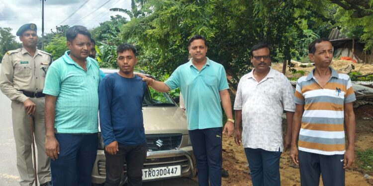 ৭০ কেজি শুঁকনো গাঁজা সহ পুলিশের হাতে আটক বিষ্ণু দেবর্বমা