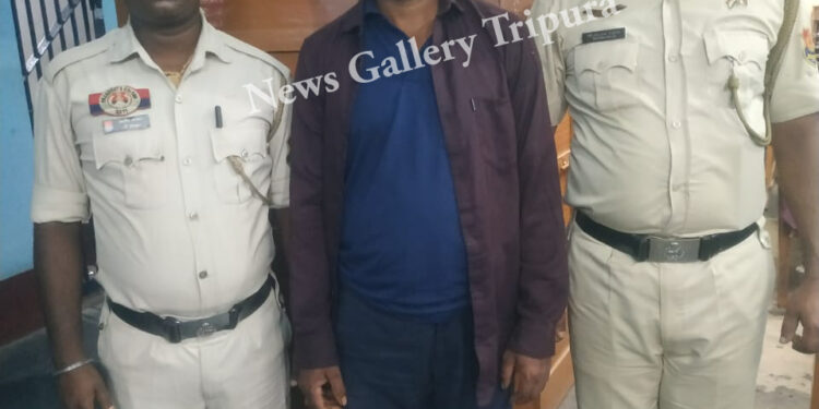 বিপুল পরিমাণ গাঁজা সহ পুলিশের হাতে আটক এক!