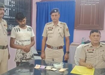 লক্ষাধিক টাকার ব্রাউন সুগার সহ আটক এক নেশা কারবারি