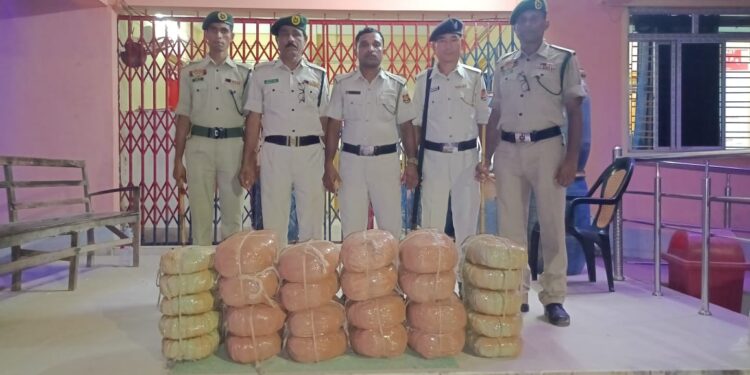 ৭ কেজি শুঁকনো গাঁজা উদ্ধার!