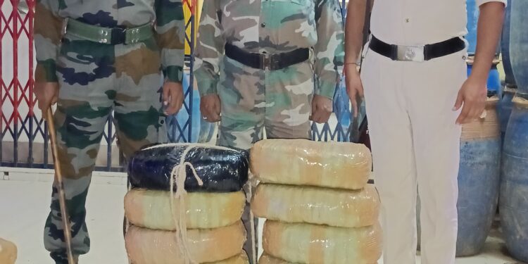 সোনামুড়া সীমান্ত এলাকায় বিপুল পরিমাণ নেশা সামগ্রী উদ্ধার!