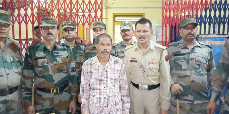 ৬৭ কেজি শুঁকনো গাঁজা সহ পুলিশের হাতে আটক এক