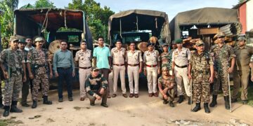 বিশালগড়ে অবৈধ স- মিল উদ্ধার