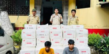 ৫০ লক্ষ টাকার বার্মিজ সিগারেট উদ্ধার!