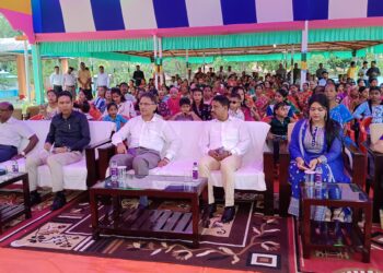 টিএসআর প্রথম ব্যাটেলিয়ান আয়োজিত দুর্গাপূজোর শুভ উদ্বোধন
