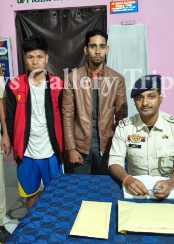 লক্ষাধিক টাকার ব্রাউন সুগার সহ দামছড়া থানার পুলিশের হাতে আটক দুই নেশা কারবারি