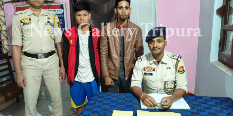 লক্ষাধিক টাকার ব্রাউন সুগার সহ দামছড়া থানার পুলিশের হাতে আটক দুই নেশা কারবারি