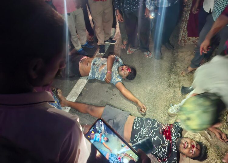 ভয়াবহ যান দুর্ঘটনায় ঘটনাস্থলেই মৃত্যু বাইক আরোহীর