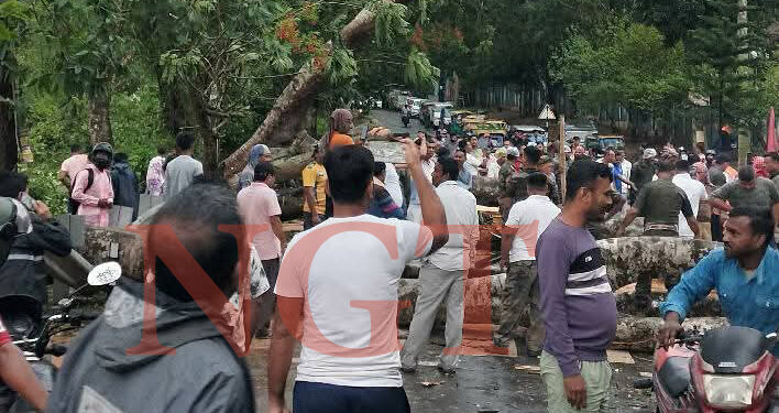 কালবৈশাখীর তাণ্ডবে লন্ডভন্ড অবস্থা গোটা রাজ্য!